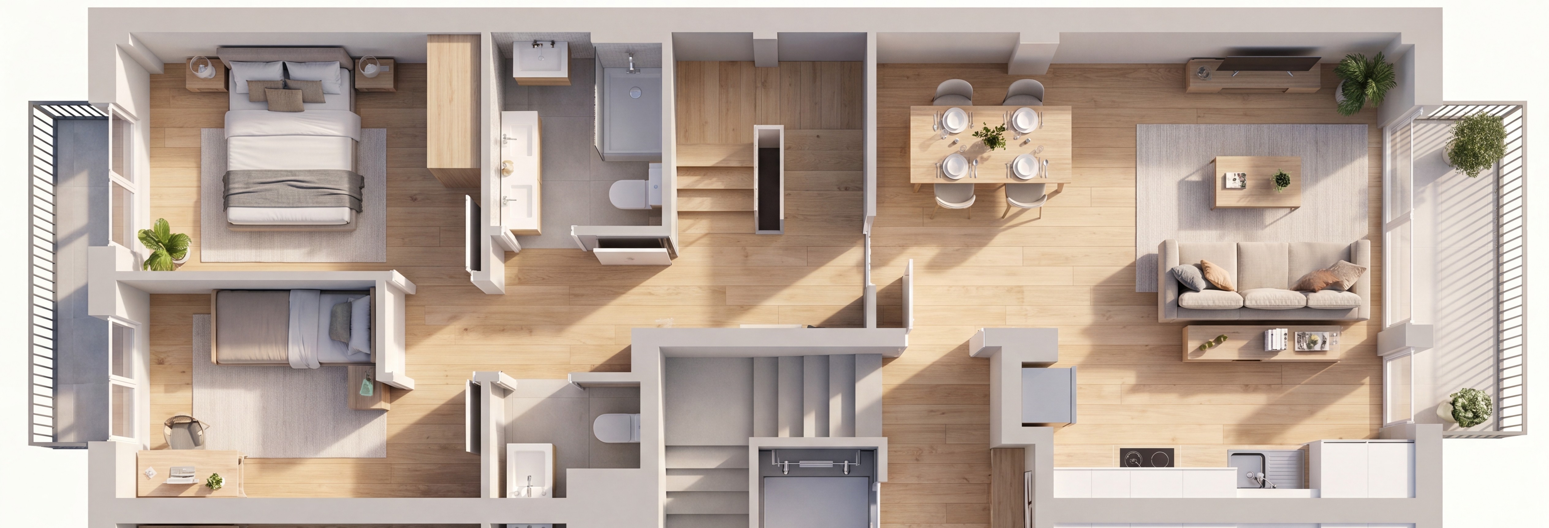 Render Dúplex 2B
